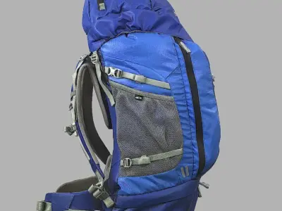 Backpack Boll Ranger 38-52 Low-poly 3D model