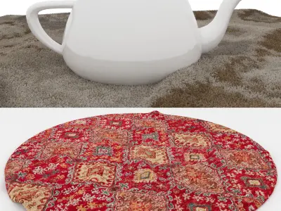Rugs No 245 Low-poly 3D model