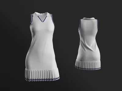 Golf Dress 3D model