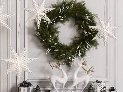Decoration Christmas B04 3D model
