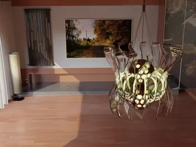 NEURAL LAMP CEILING 3D model