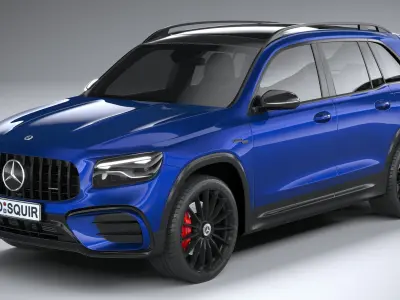 Mercedes-Benz GLB35 AMG 2024 3D model