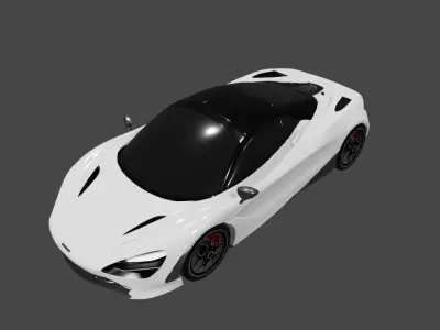 McLaren 720s 3D model by Kksbn