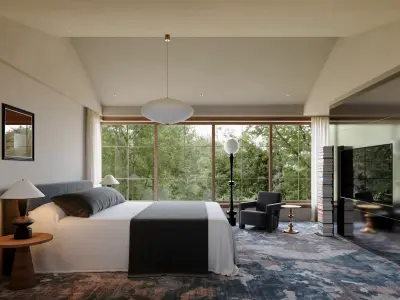 Bedroom interior scenes 3D model 6