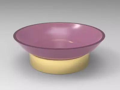 Muh Bowl Low-poly 3D model