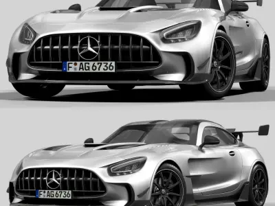 Mercedes Benz AMG GT 3D model
