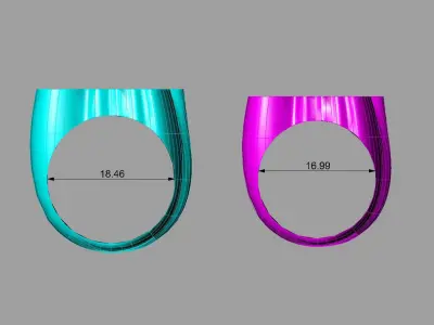 Ring Brat  Charli xcx  BRAT 3D print model