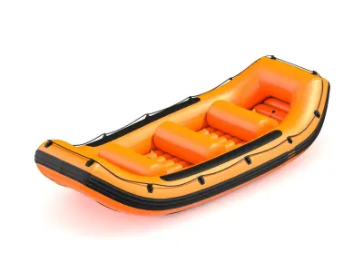 River Raft 3D model