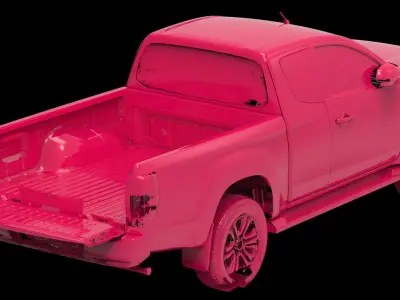 Mitsubishi Triton L200 CC series Native Exterior 3D Scan 2019 3D model