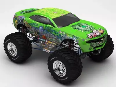 monster car 3D model