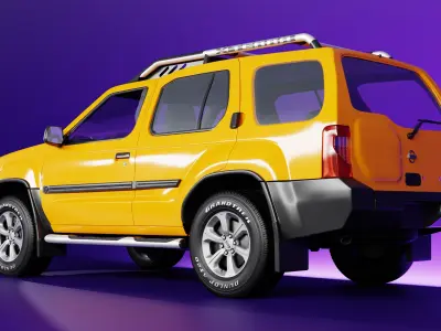 2002-2004 Nissan Xterra  3D model