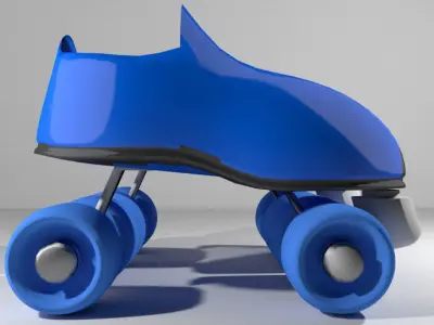 Skate - Quad 3D model