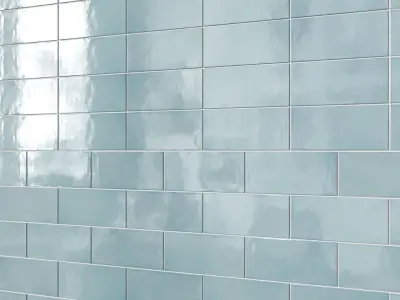 Barbados 5 x 10 Ceramic Field Tile 3D model