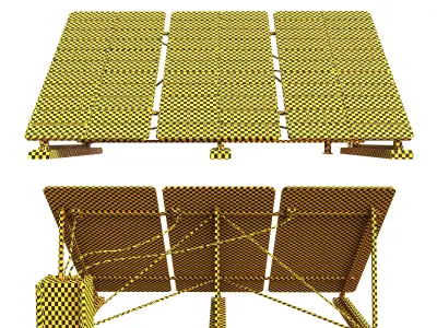 Solar Panel 3D model