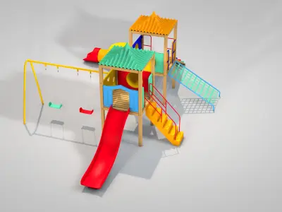 Playground Tutti  3D model