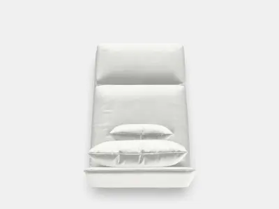 SODERHAMN Lounge chair 1 3D model