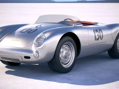 Porsche Spyder 550 1953 3D model