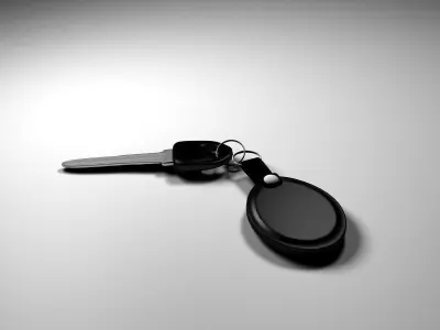 Ignition Key 3D model