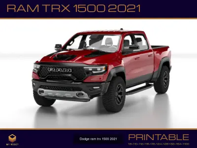 3D Printable Cars 3D Model Pack