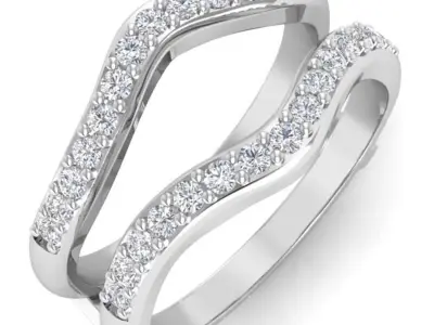 Band Ring 3D print model 88