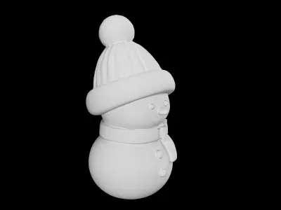 Snowman 3D print model buy