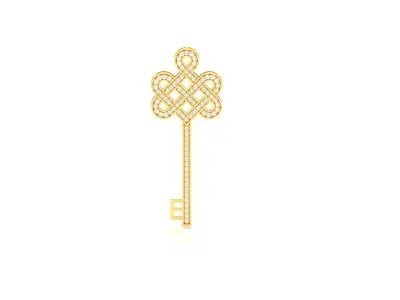Women Key Pendants 3dm STL OBJ FBX Render Details 3D print model