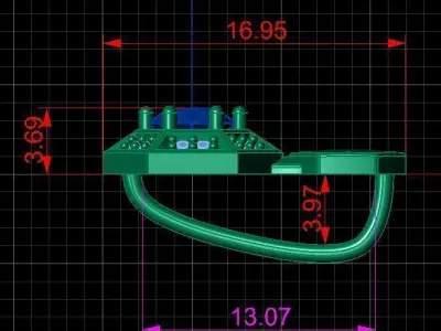 Pendant Luxury set 3D print model