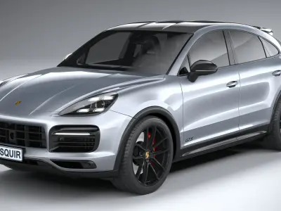 Porsche Cayenne GTS Coupe 2020 3D model