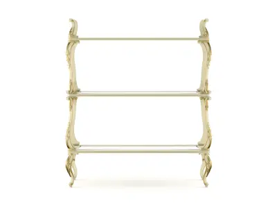 Rococo style etagere by Modenese 3D model
