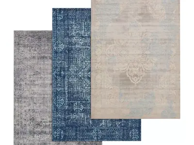 Rug Set 1770 3D model