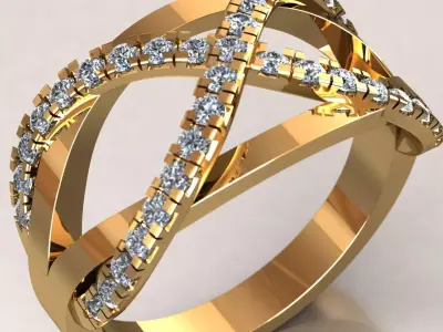 Gold ring 4 Free 3D print model purchase
