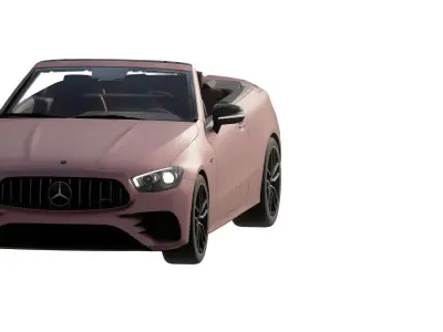 MERCEDES E53 AMG CABRIO 3D model