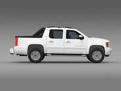 Chevrolet Avalanche Z71 2010 3D model