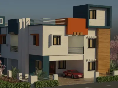 Modern Home 3D model