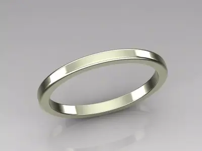 Band Ring 3D print model