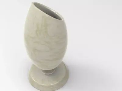 Unny Vase Low-poly 3D model
