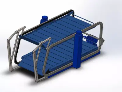 the car stacker  3D print model