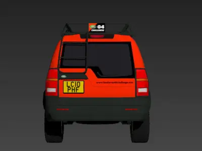 Land Rover Discovery 3 G4 Low-poly 3D model