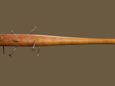 Baseball bat 3D model