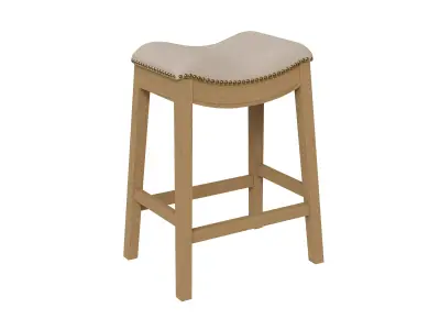 New Ridge Home Saddle Style Counter Stool 3D model