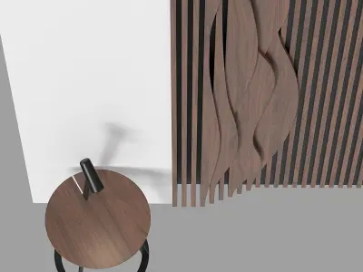 Headboard 040 3D model