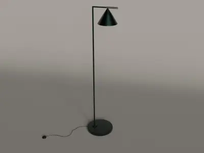 Lamp living room PBR  Low-poly 3D model