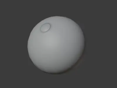 Beach Ball Summer stylized 3D model