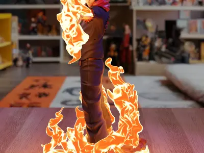 Sukuna Fire Arrow - Jujutsu Kaisen 3D print model