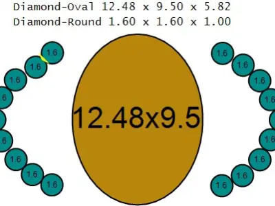 LUXURY PINK TOPAZ RING 3D PRINTABLE MODEL 3D print model