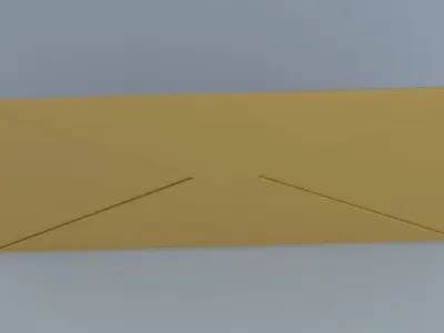 Envelope Brown 3D model