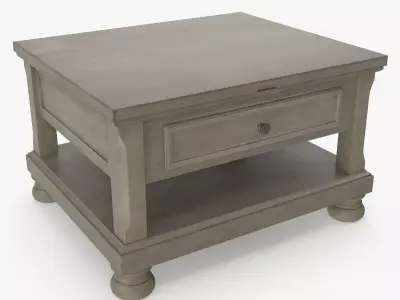 Coffee Table v1 Low-poly 3D model