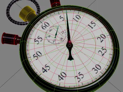 Stopwatch - 3D model