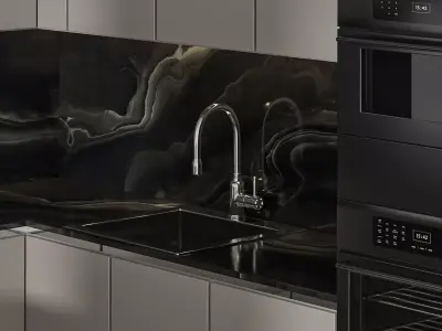 kitchen cabinet 01 3D model