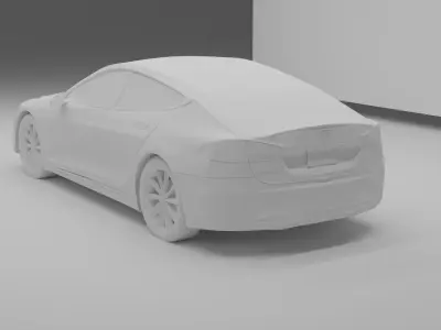 TESLA model S - 3D model 3D model